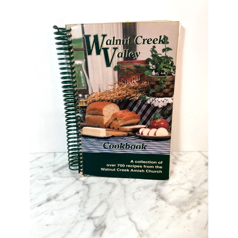 Walnut Creek Valley Cookbook 700 Amish Church Recipes Vintage